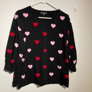 heart sweater